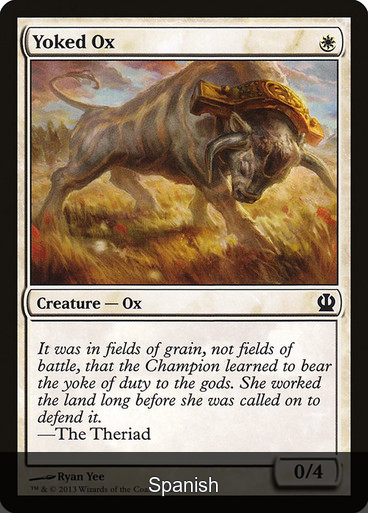 Yoked Ox [Spanish]