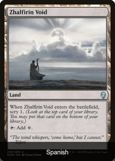 Zhalfirin Void [Spanish]