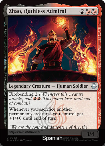 Zhao, Ruthless Admiral [Spanish]