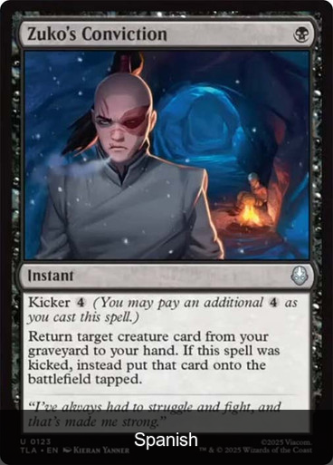 Zuko's Conviction [Spanish]