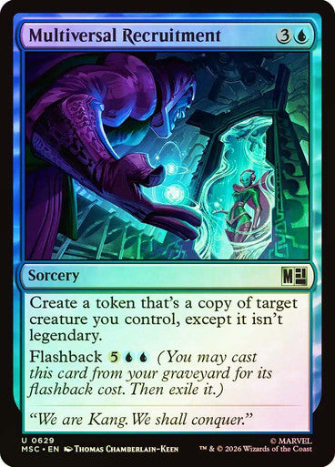 Multiversal Recruitment Foil