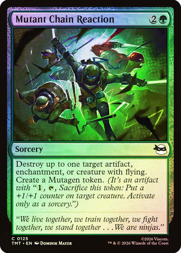 Mutant Chain Reaction Foil