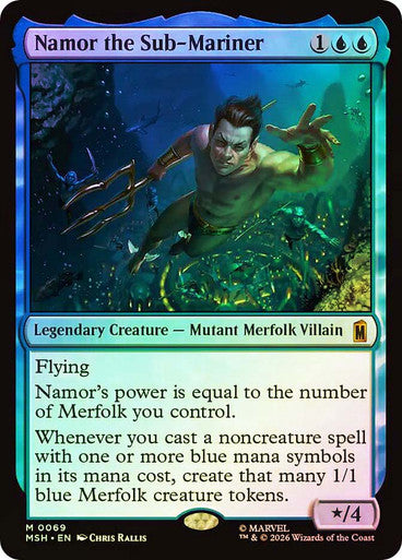 Namor the Sub-Mariner Foil