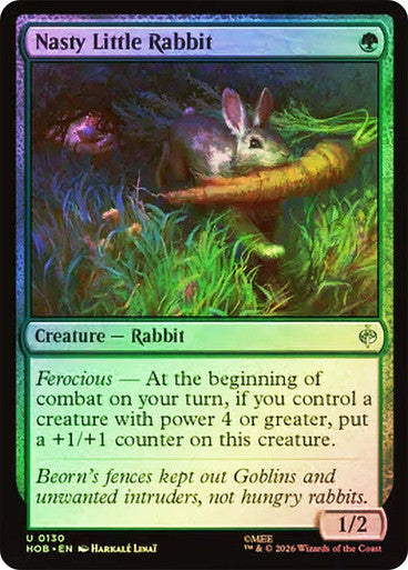 Nasty Little Rabbit Foil