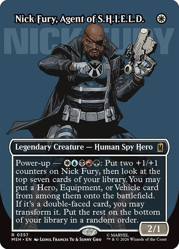 Nick Fury, Agent of S.H.I.E.L.D. (Borderless)