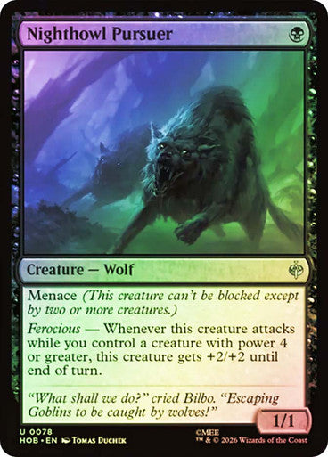Nighthowl Pursuer Foil