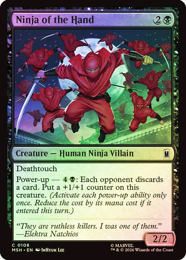 Ninja of the Hand Foil