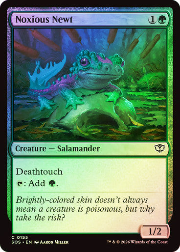 Noxious Newt Foil