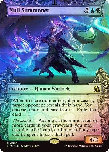 Null Summoner (Showcase) Foil