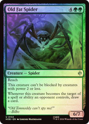 Old Fat Spider Foil