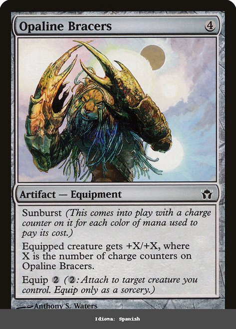 Opaline Bracers - Spanish