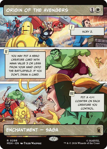 Origin of the Avengers (Showcase)