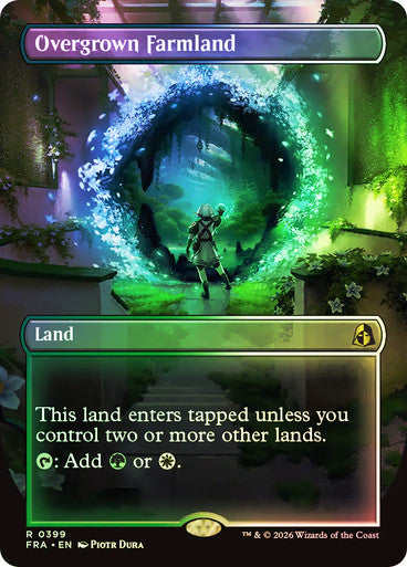 Overgrown Farmland (Borderless) Foil