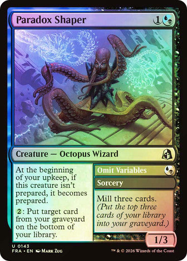 Paradox Shaper // Omit Variables Foil