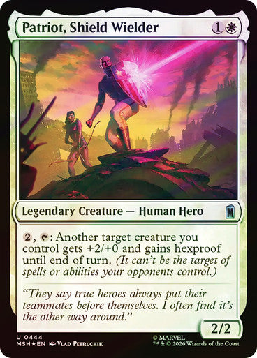 Patriot, Shield Wielder Surge Foil