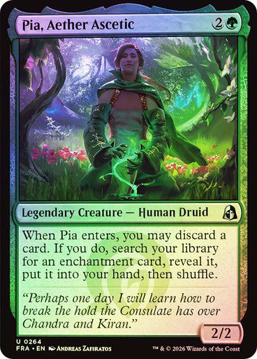 Pia, Aether Ascetic Foil