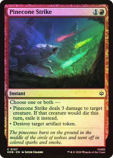Pinecone Strike Foil