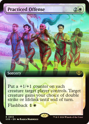 Practiced Offense (Extended Art) Foil