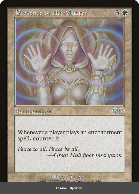 Presence of the Master - Spanish