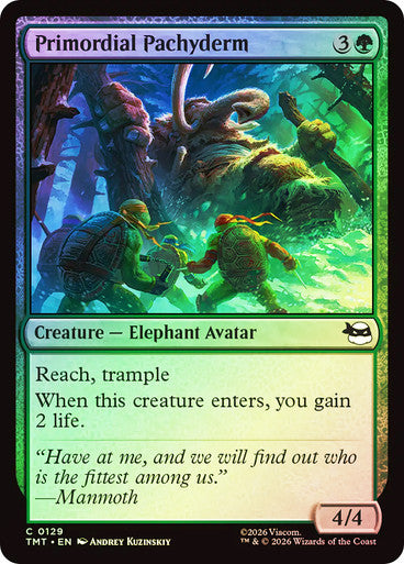 Primordial Pachyderm Foil