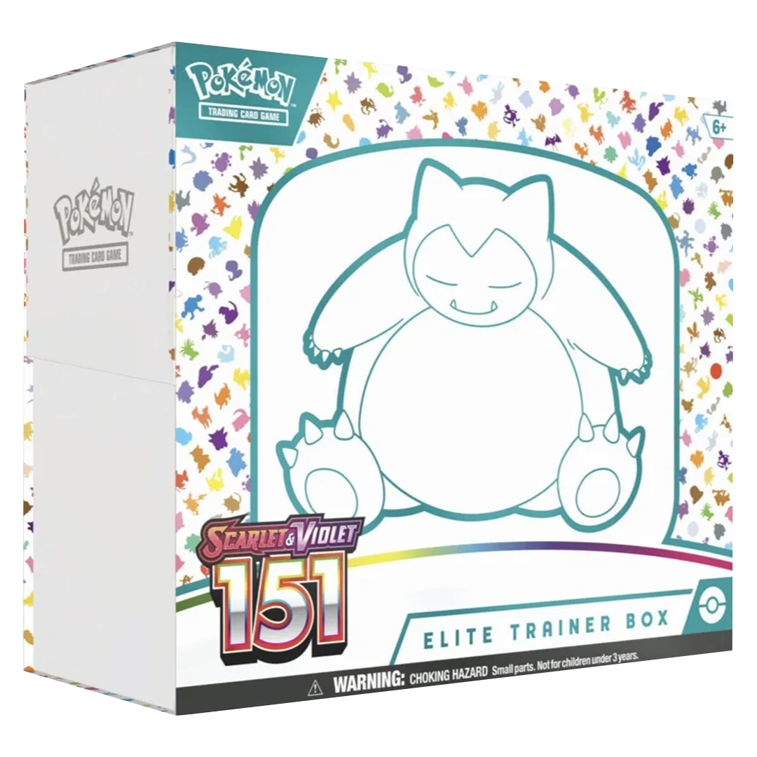 SCARLET & VIOLET 151 ELITE TRAINER BOX – SNORLAX