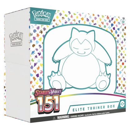 SCARLET & VIOLET 151 ELITE TRAINER BOX – SNORLAX