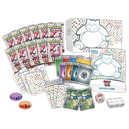 SCARLET & VIOLET 151 ELITE TRAINER BOX – SNORLAX