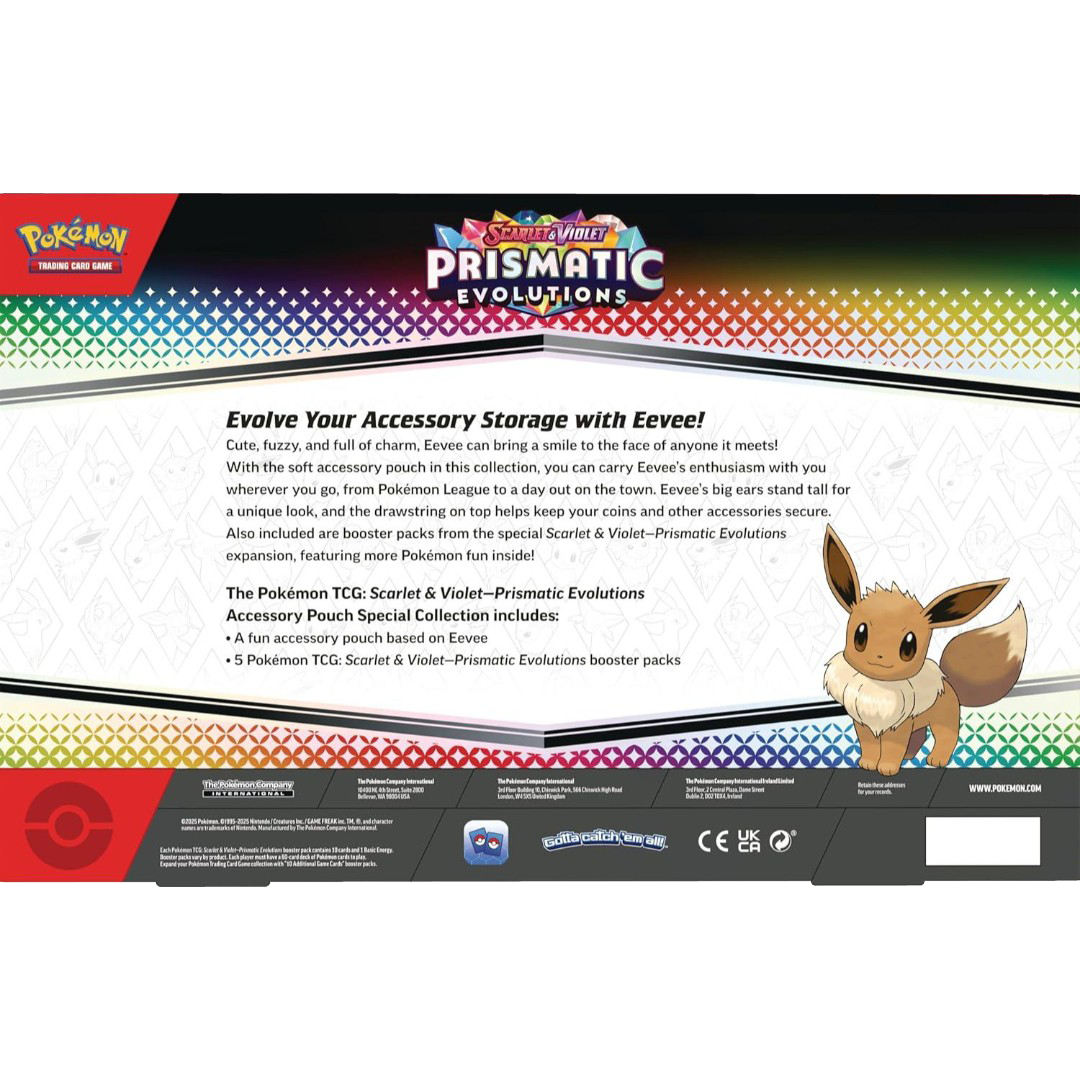 SCARLET&VIOLET PRISMATIC EVOLUTIONS POUCH ACCESORY