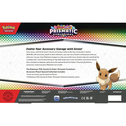 SCARLET&VIOLET PRISMATIC EVOLUTIONS POUCH ACCESORY