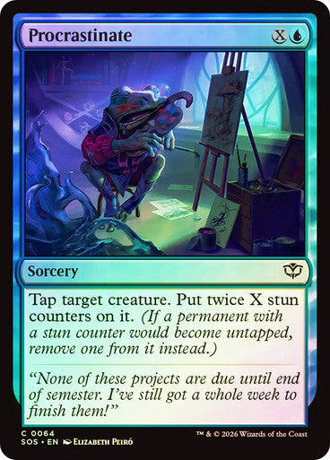 Procrastinate Foil