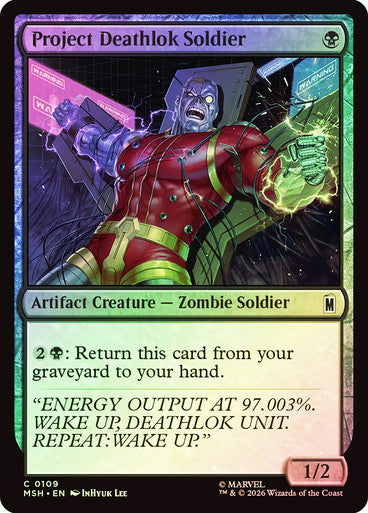 Project Deathlok Soldier Foil