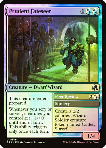 Prudent Fateseer // Peer Review Foil