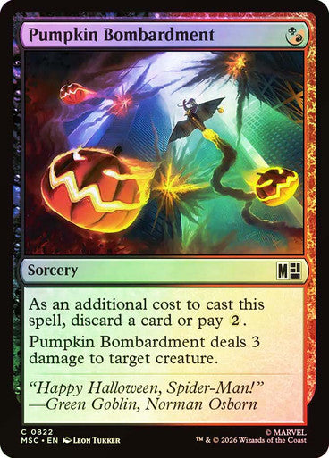 Pumpkin Bombardment Foil