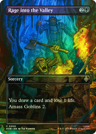 Rage into the Valley (Borderless) Foil