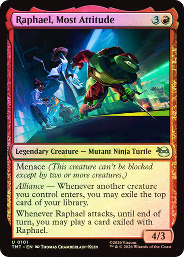 Raphael, Most Attitude Foil