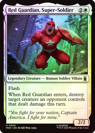 Red Guardian, Super-Soldier Foil