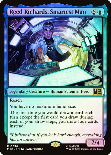Reed Richards, Smartest Man Foil