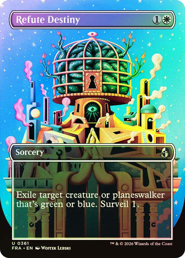 Refute Destiny (Borderless) Foil