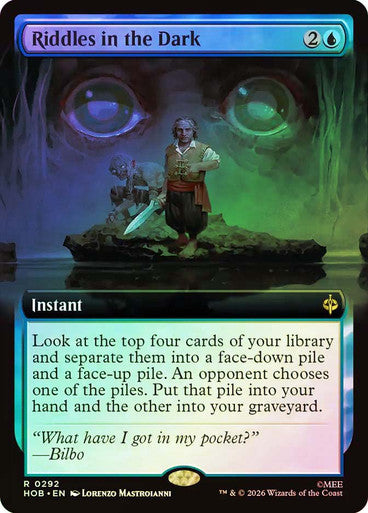 Riddles in the Dark (Extended Art) Foil