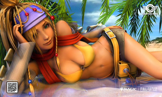 Rikku FF Playmat Custom