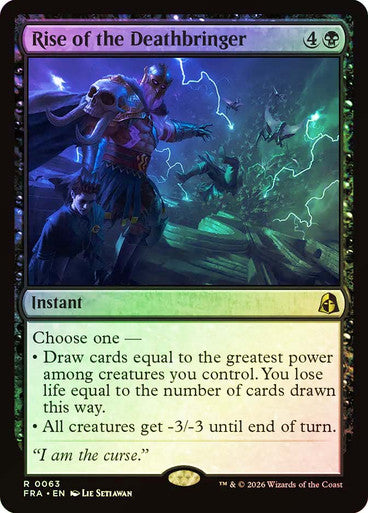 Rise of the Deathbringer Foil