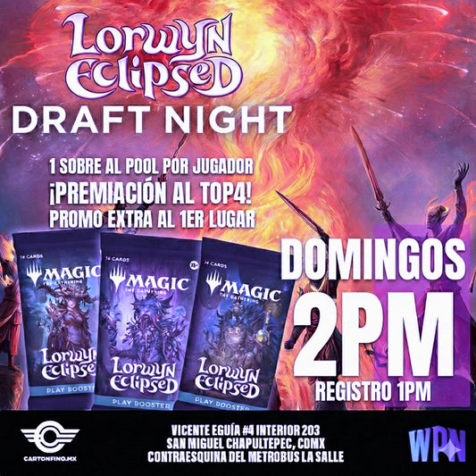 Pase de Evento: Sunday Draft Night