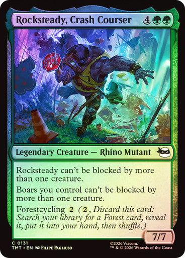 Rocksteady, Crash Courser Foil