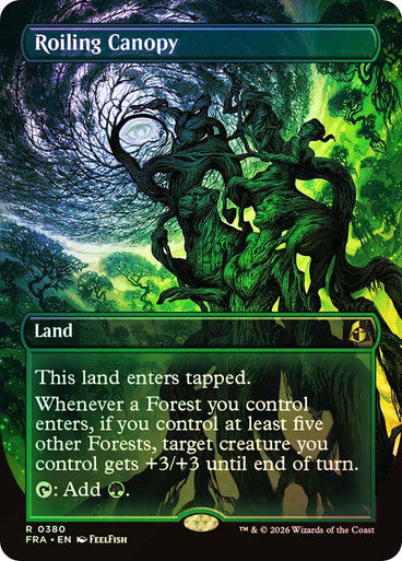 Roiling Canopy (Borderless) Foil