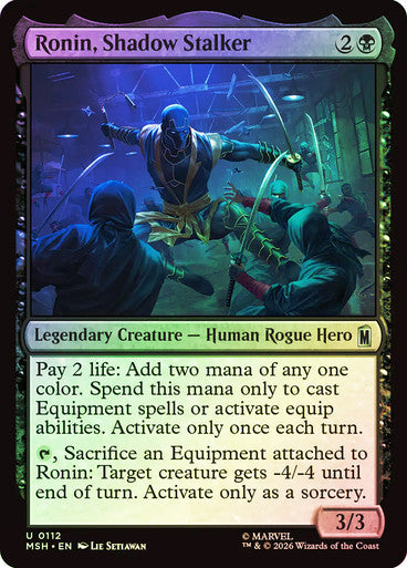 Ronin, Shadow Stalker Foil