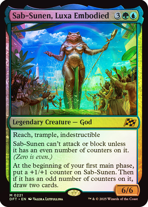 Sab-Sunen, Luxa Embodied