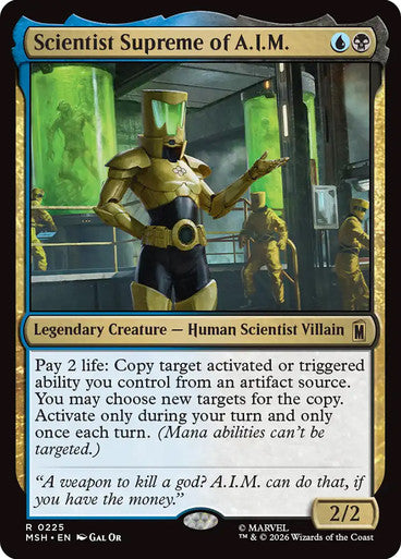 Scientist Supreme of A.I.M.