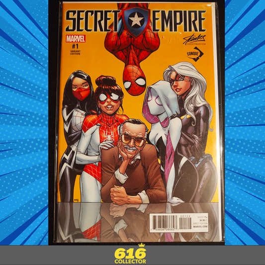 Secret Empire #1 Stan Lee Collectibles Cover A (2017) Variante CONQUE