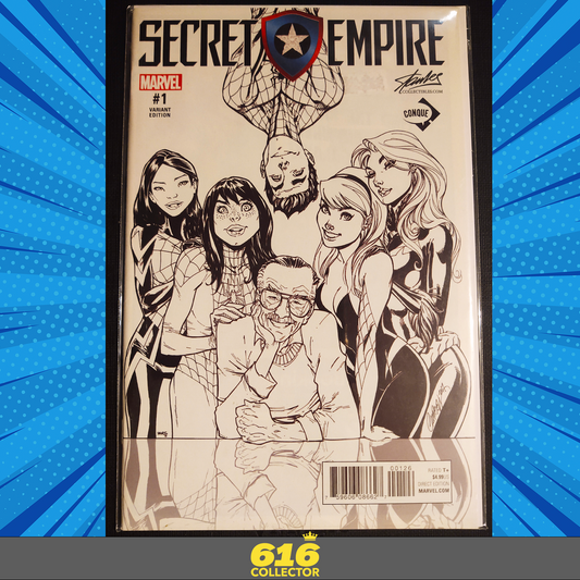 Secret Empire #1 Stan Lee Collectibles Cover C (2017) Variante CONQUE