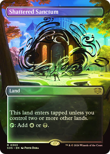 Shattered Sanctum (Borderless) Foil